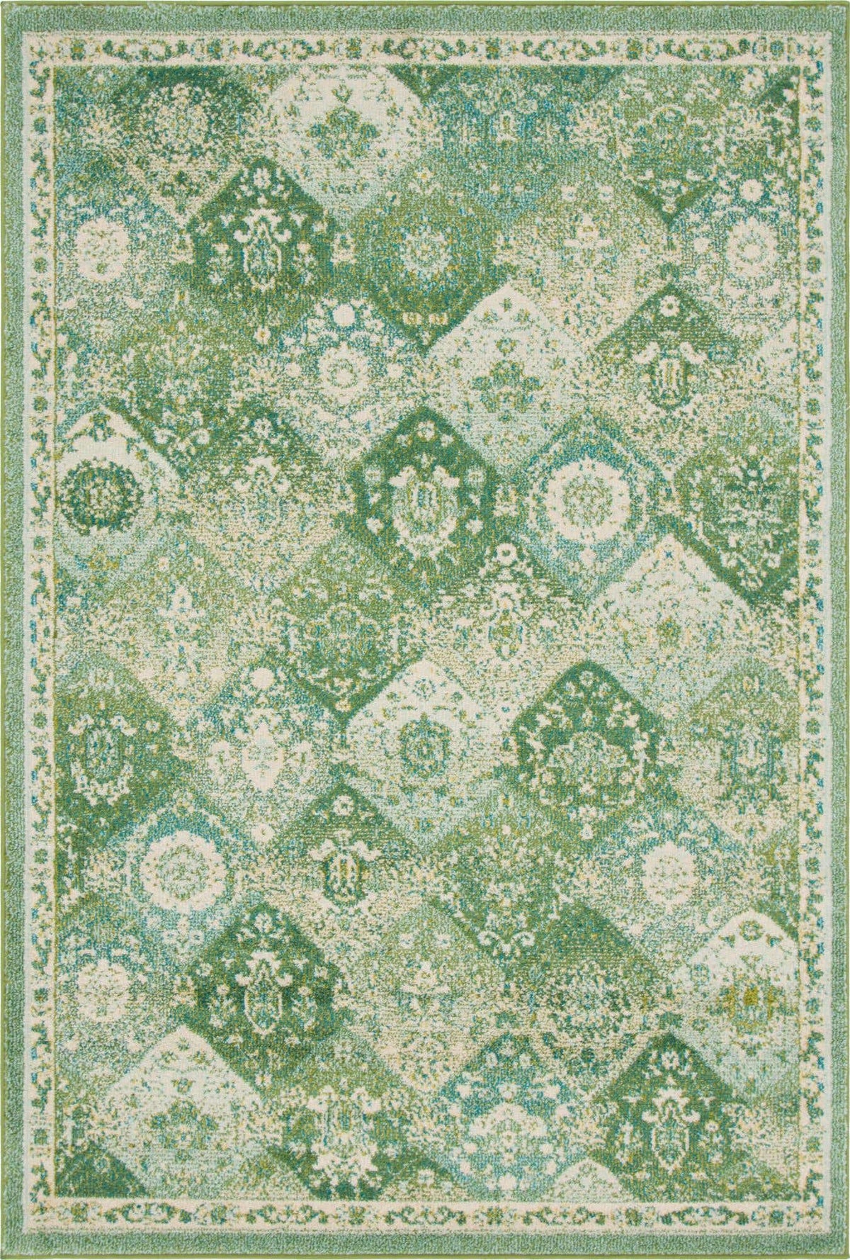 Rechteck Teppich Carrington in Grün von Hadorn™ - Lifestyle Image