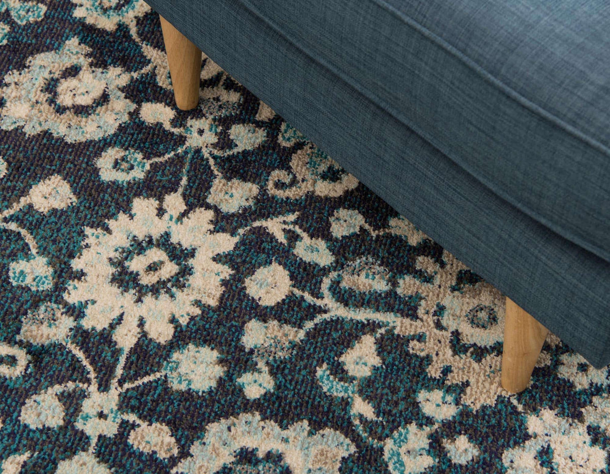 Rechteck Teppich Carrington in Blau von Hadorn™ - Lifestyle Image