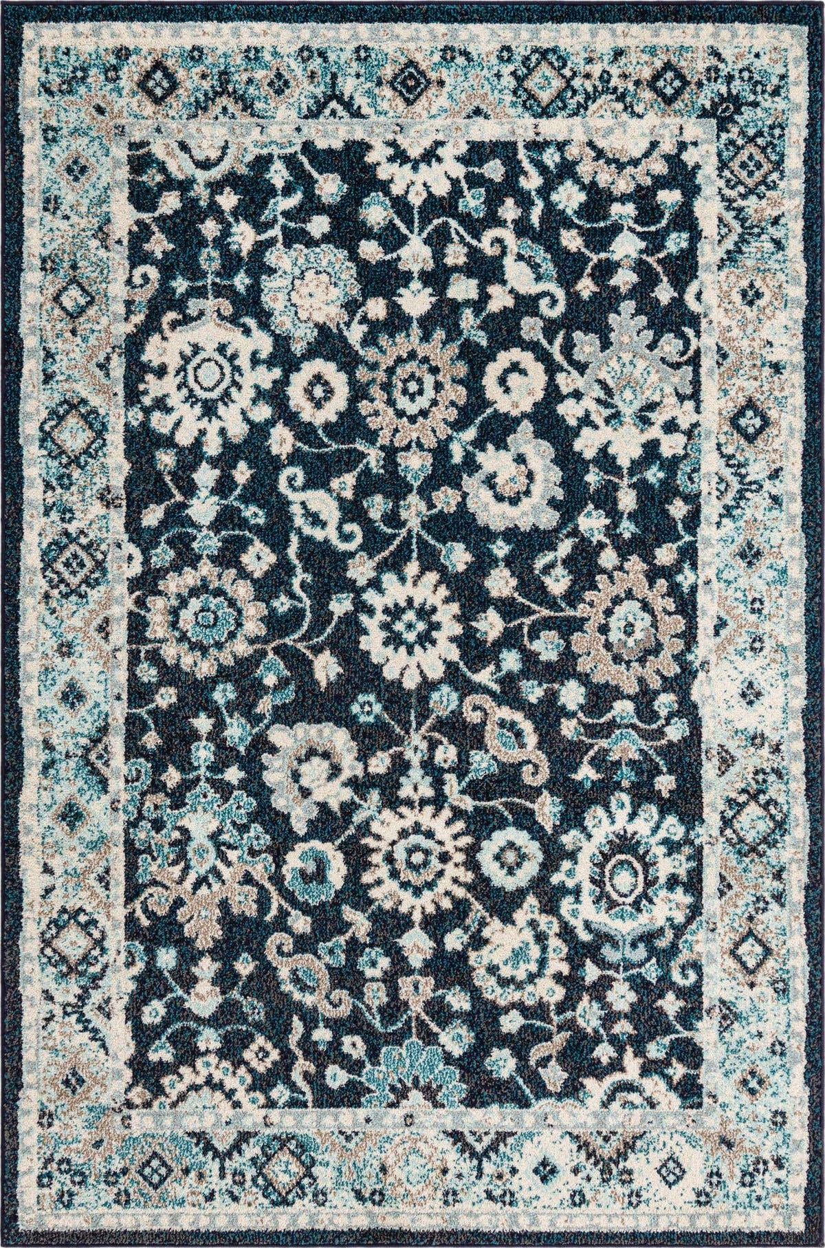 Rechteck Teppich Carrington in Blau von Hadorn™ - Lifestyle Image