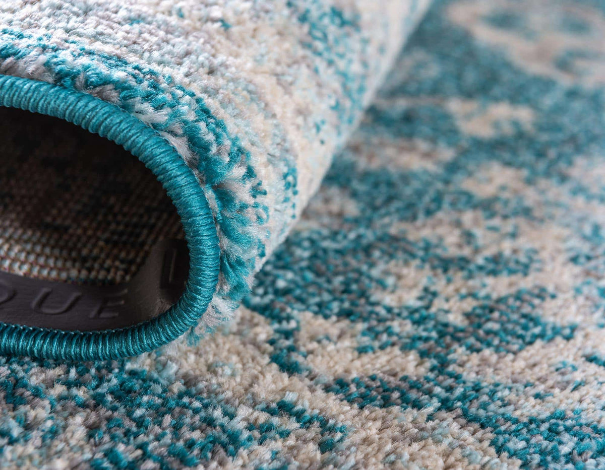 Läufer Teppich Carrington in Türkis von Hadorn™ - Lifestyle Image