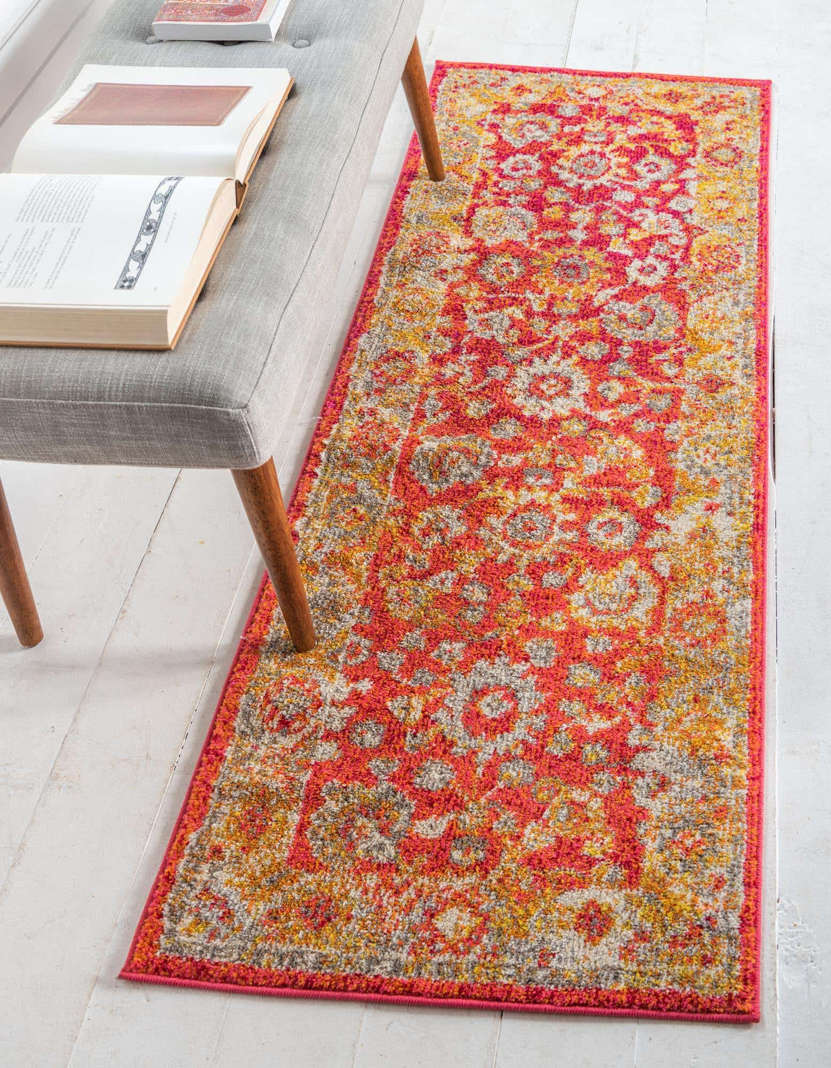 Läufer Teppich Carrington in Rot von Hadorn™ - Lifestyle Image