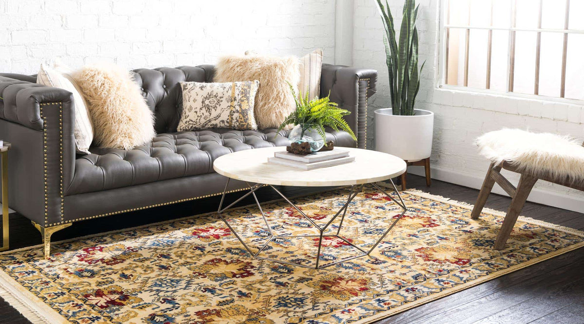 Rechteck Teppich Georgetown in Beige von Hadorn™ - Lifestyle Image