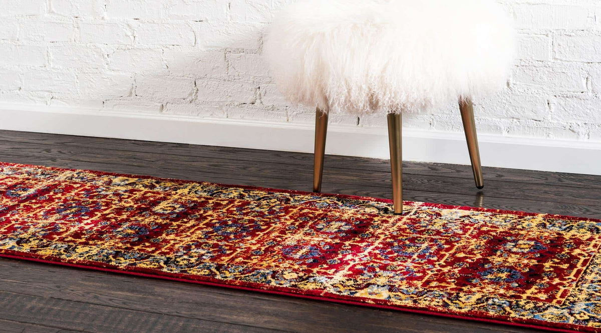 Läufer Teppich Georgetown in Rot von Hadorn™ - Lifestyle Image