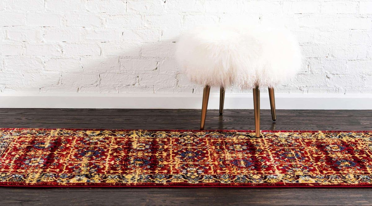 Läufer Teppich Georgetown in Rot von Hadorn™ - Lifestyle Image