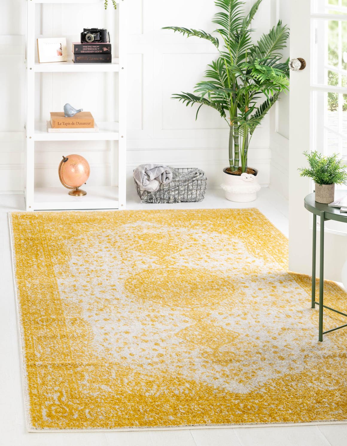 Rechteck Teppich Bexley in Gelb von Hadorn™ - Lifestyle Image
