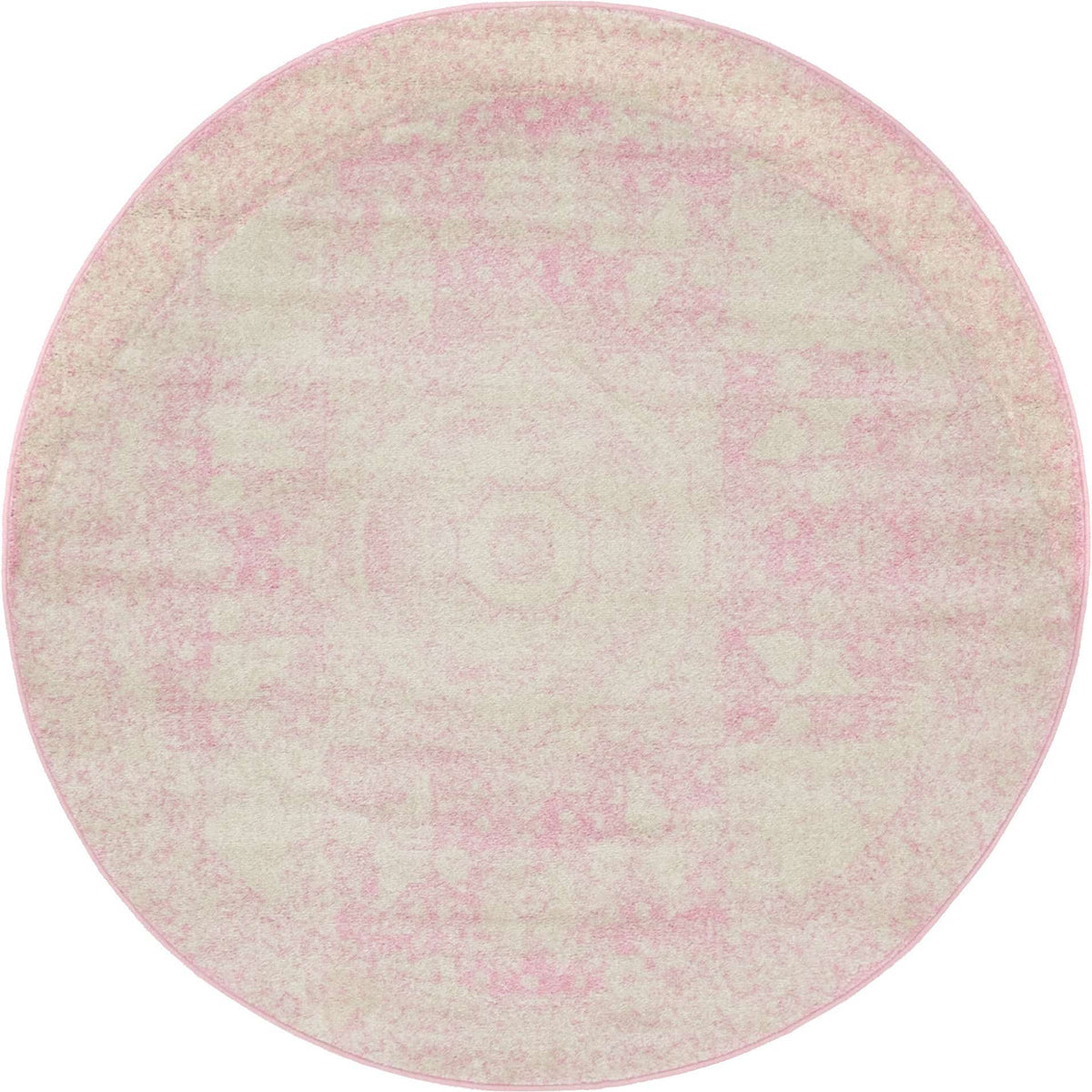 Rund Teppich Bexley in Rosa von Hadorn™ - Lifestyle Image