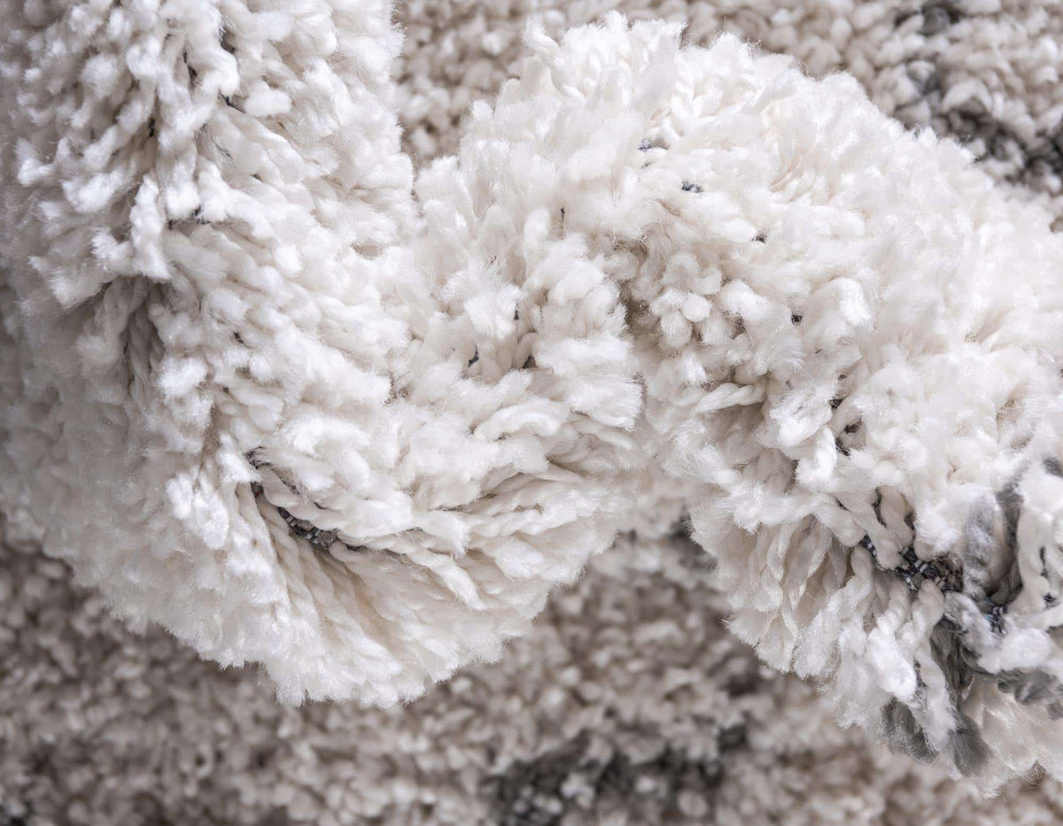 Rechteck Hochflorteppich Marrakesh Shag in Beige von Hadorn™ - Lifestyle Image