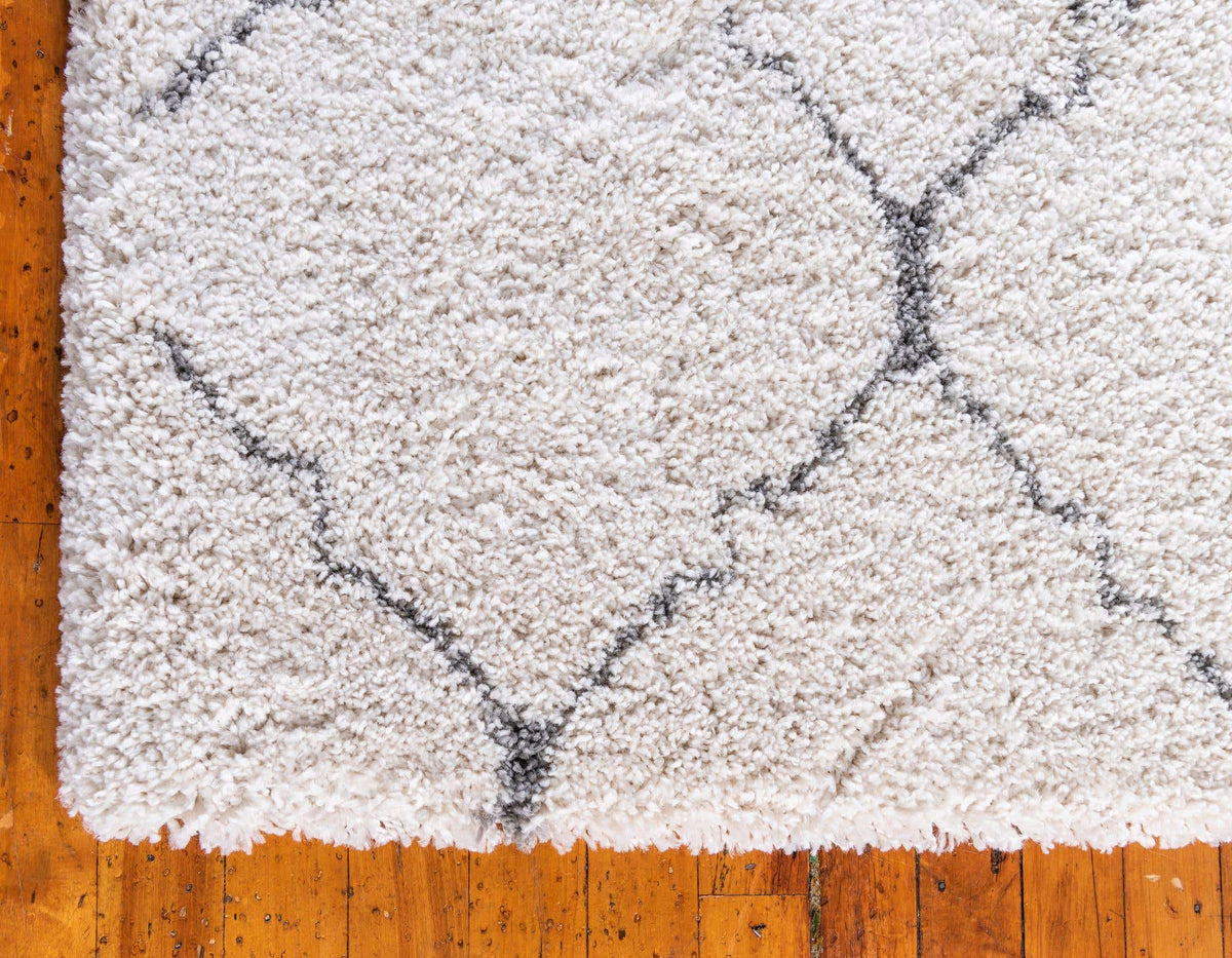 Rechteck Hochflorteppich Marrakesh Shag in Beige von Hadorn™ - Lifestyle Image