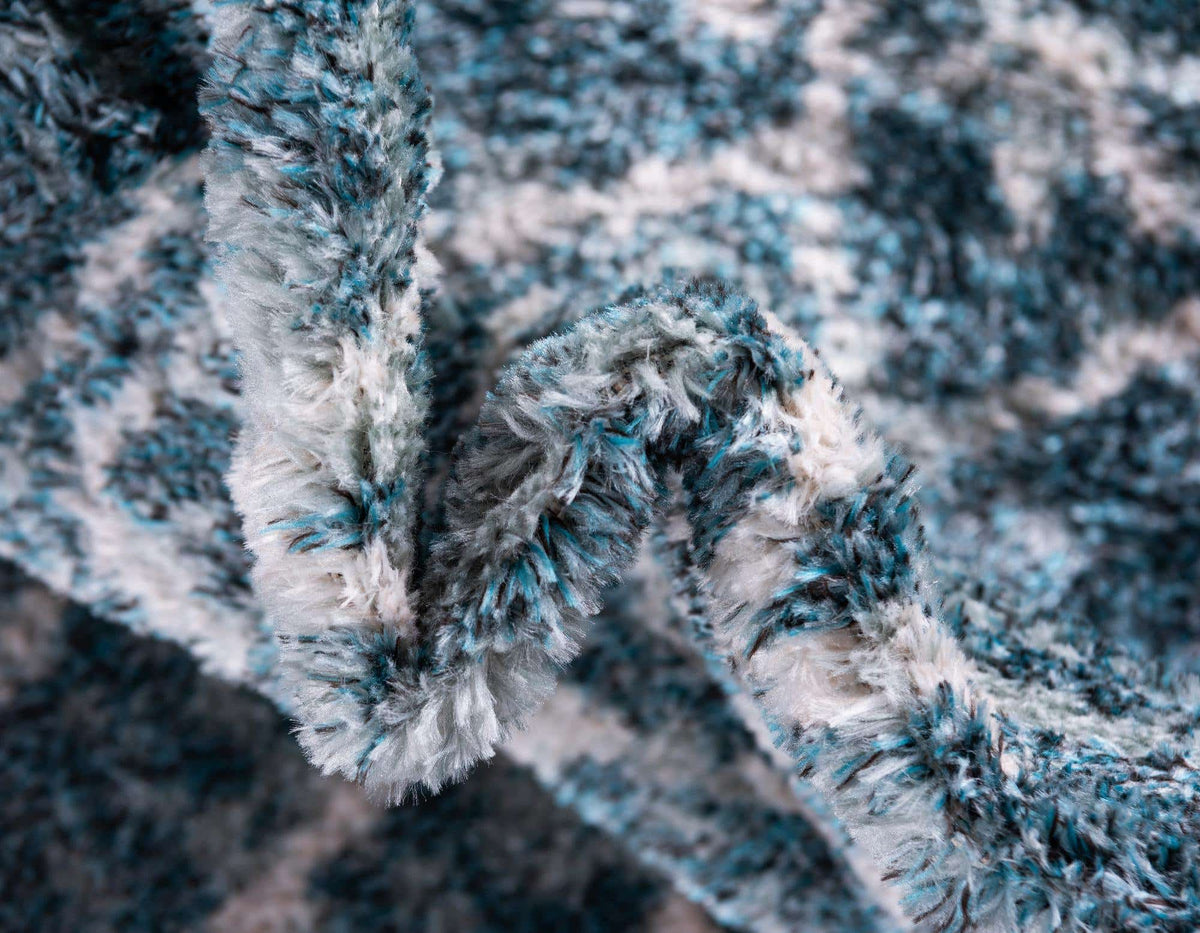 Rechteck Teppich Atlas in Dunkelblau von Hadorn™ - Lifestyle Image