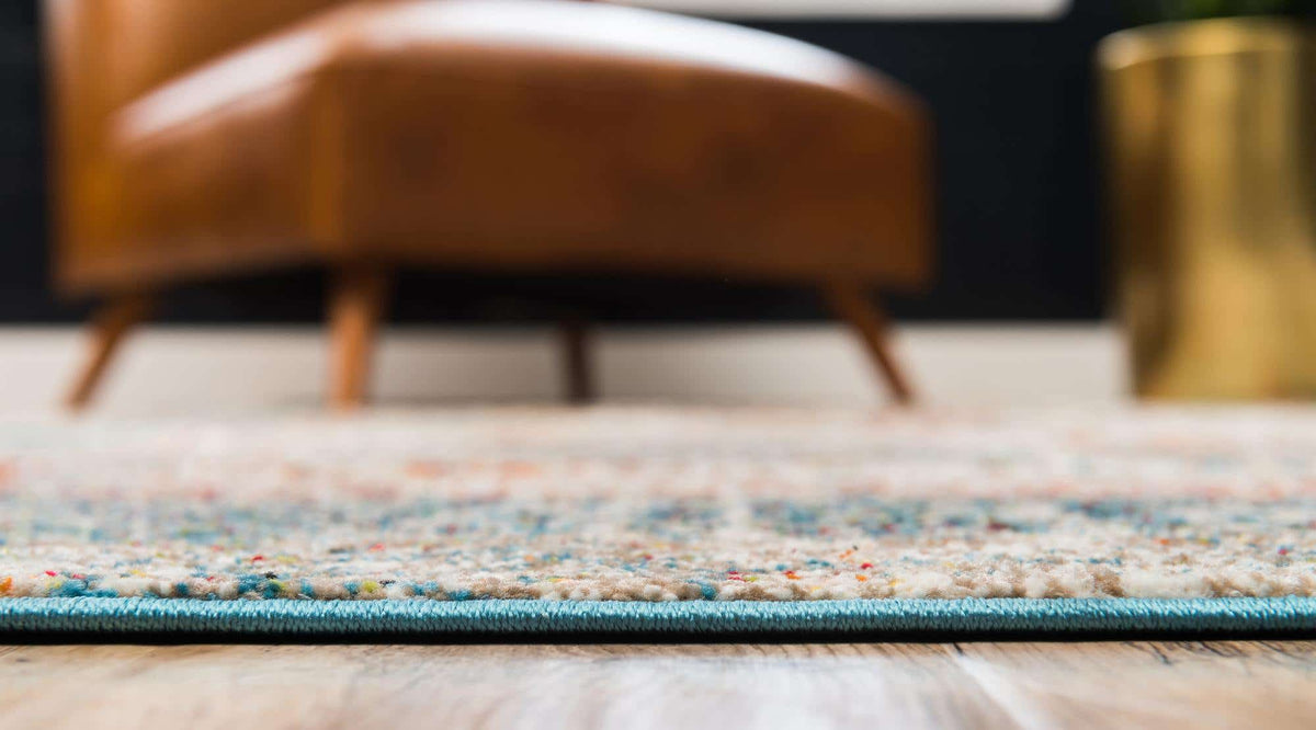 Läufer Teppich Venice in Blau von Hadorn™ - Lifestyle Image
