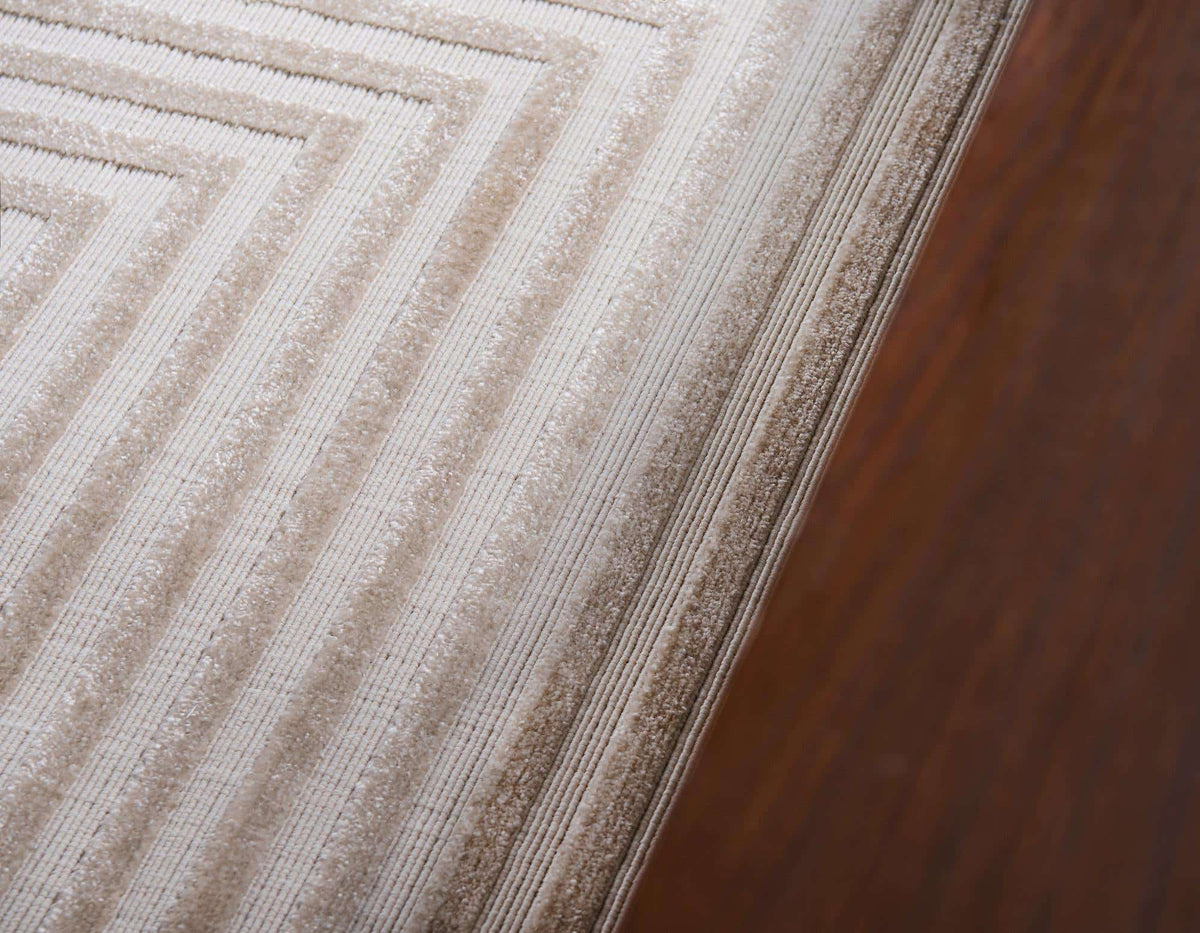 Rechteck Outdoor Teppich Sabrina Soto Outdoor in Beige von Hadorn™ - Lifestyle Image