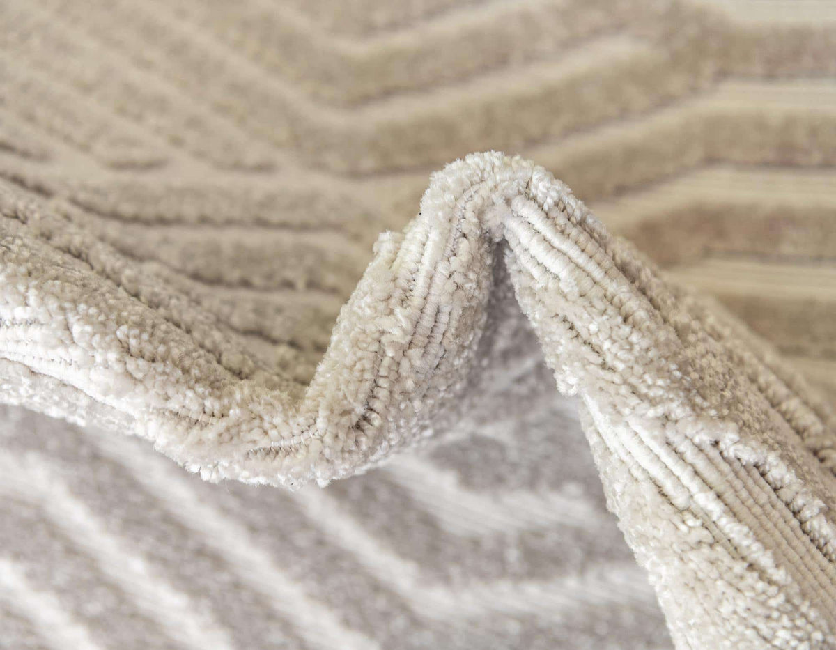Rechteck Outdoor Teppich Sabrina Soto Outdoor in Beige von Hadorn™ - Lifestyle Image