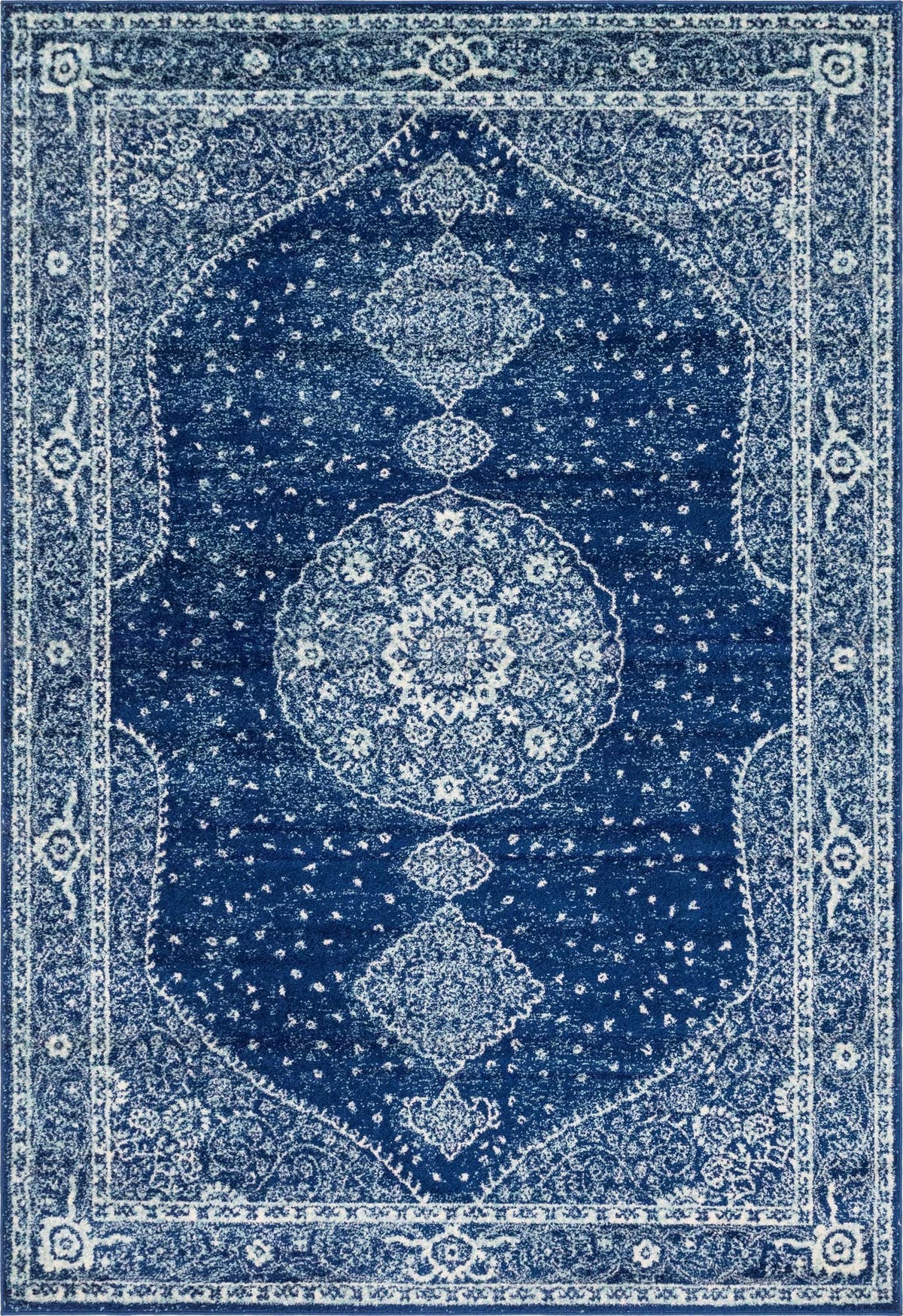 Rechteck Teppich Bexley in Blau von Hadorn™ - Lifestyle Image