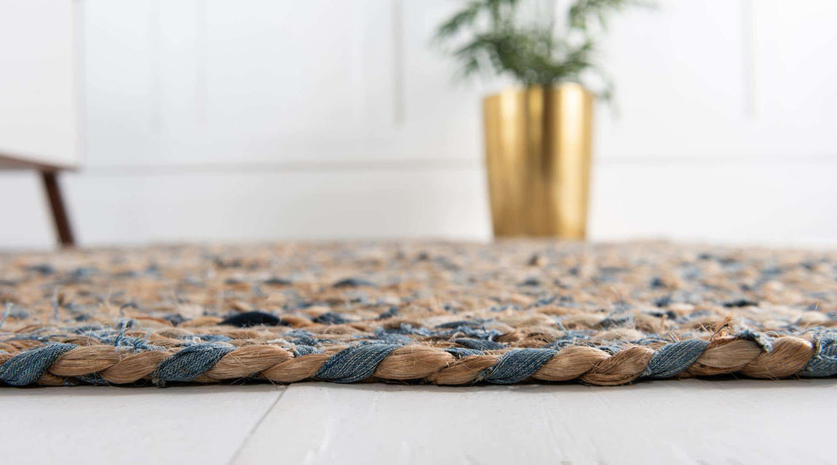 Läufer Teppich Braided Chindi in Natürlich von Hadorn™ - Lifestyle Image