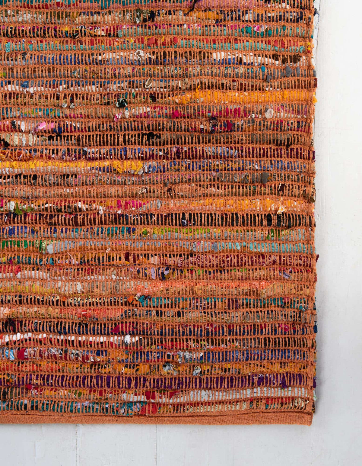 Rechteck Teppich Braided Chindi in Mehrfarbig von Hadorn™ - Lifestyle Image