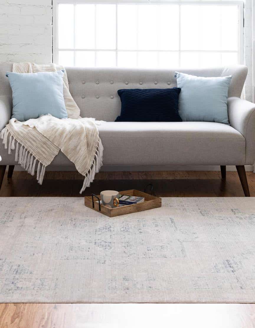 Rechteck Teppich Noble in Grau von Hadorn™ - Lifestyle Image