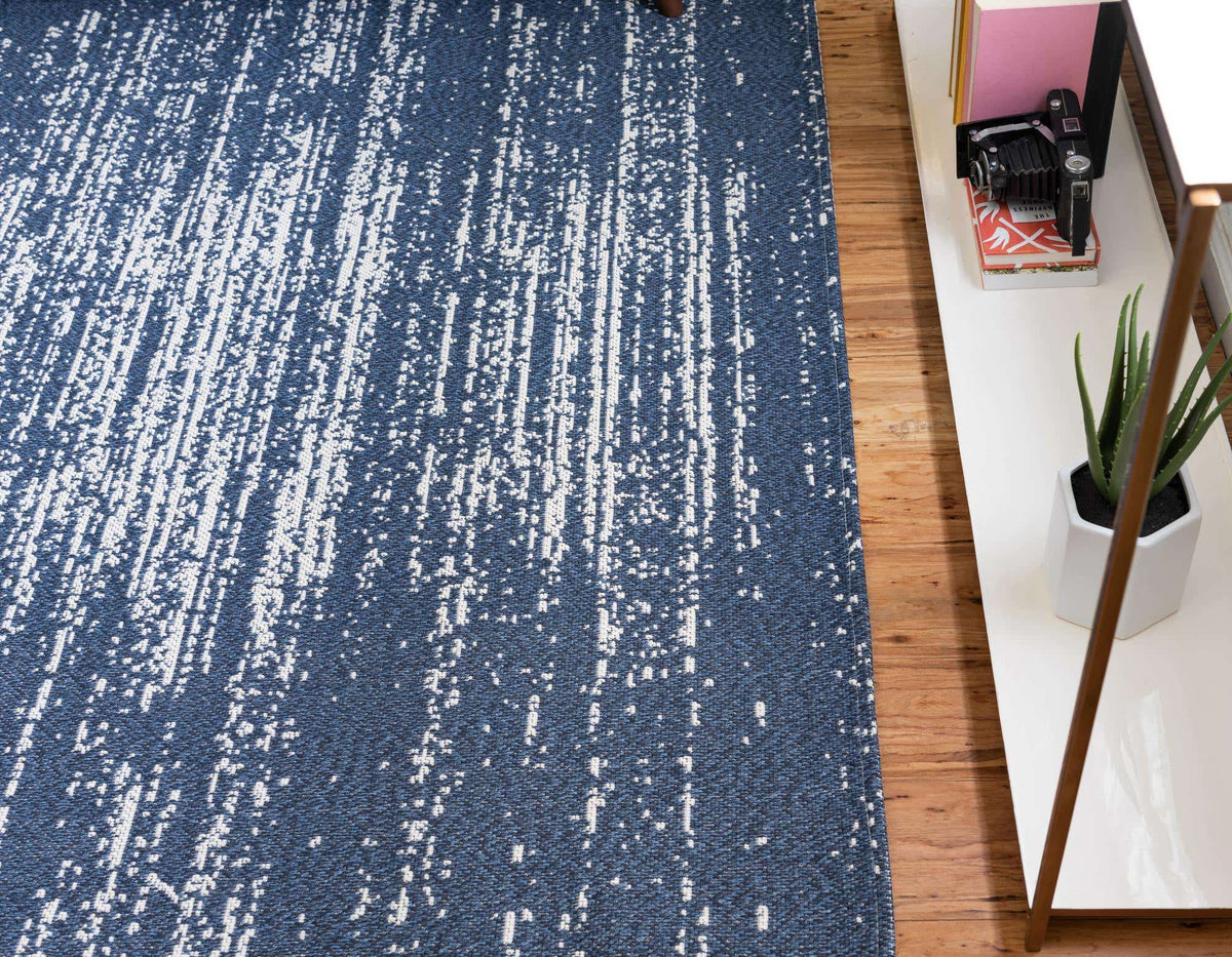 Rechteck Teppich Georgia in Blau von Hadorn™ - Lifestyle Image