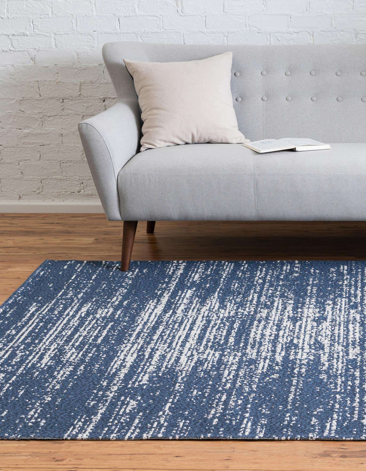 Rechteck Teppich Georgia in Blau von Hadorn™ - Lifestyle Image