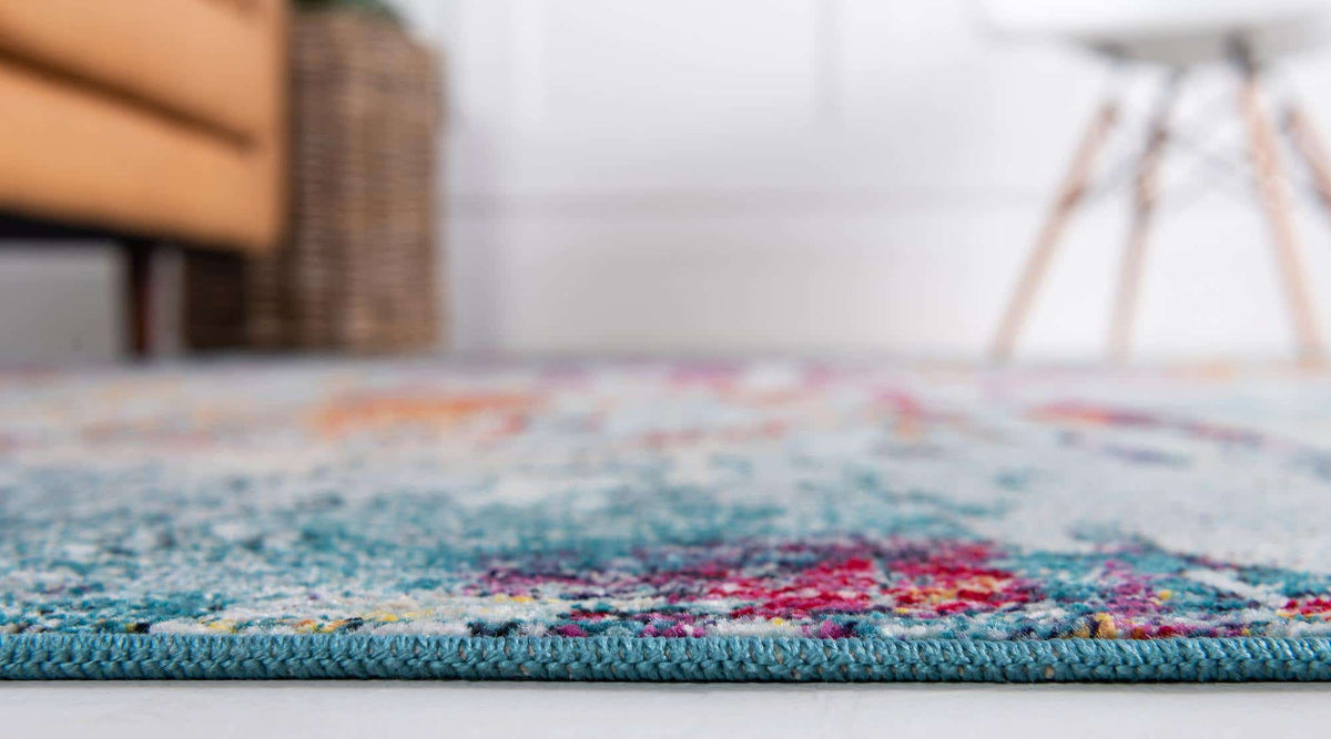 Rund Teppich Starlight in Mehrfarbig von Hadorn™ - Lifestyle Image