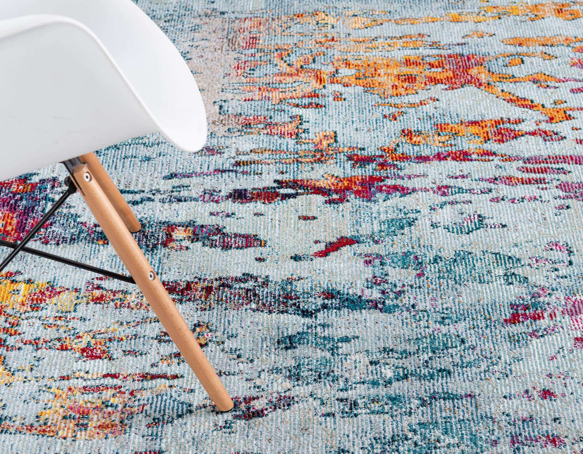 Rund Teppich Starlight in Mehrfarbig von Hadorn™ - Lifestyle Image
