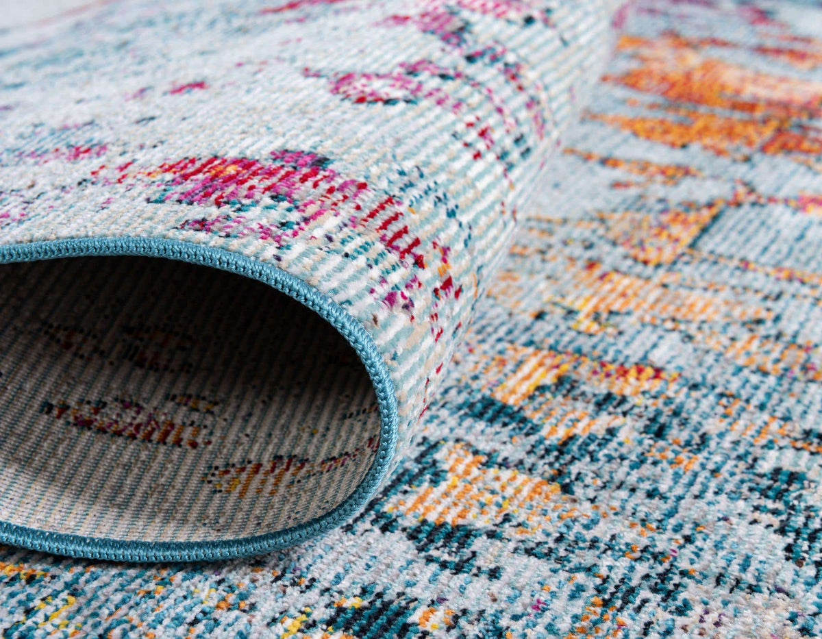 Rund Teppich Starlight in Mehrfarbig von Hadorn™ - Lifestyle Image