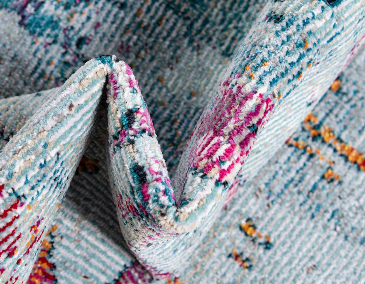 Rund Teppich Starlight in Mehrfarbig von Hadorn™ - Lifestyle Image