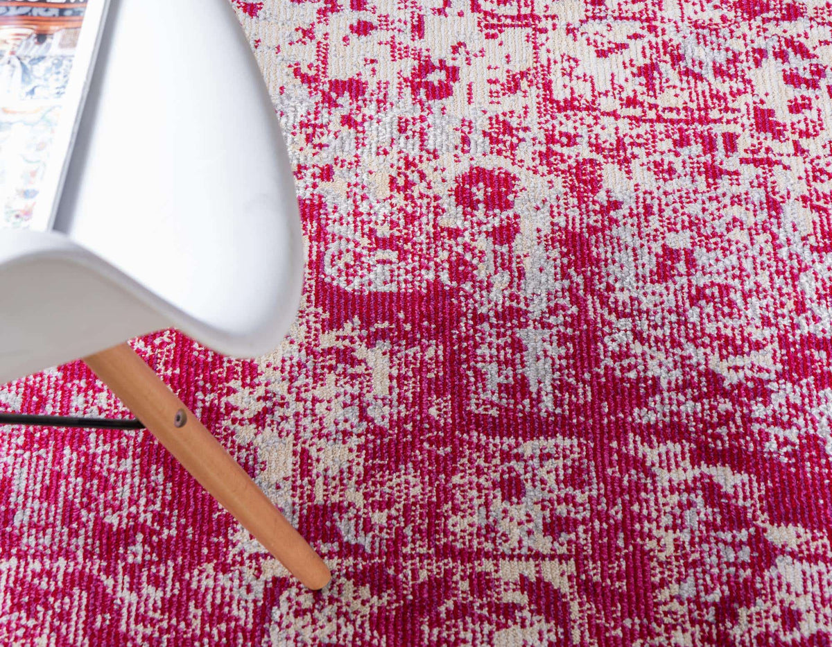 Rechteck Teppich Amulet in Rosa von Hadorn™ - Lifestyle Image