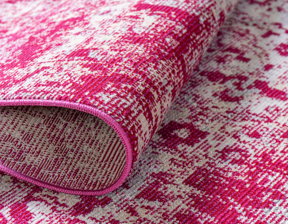 Rechteck Teppich Amulet in Rosa von Hadorn™ - Lifestyle Image