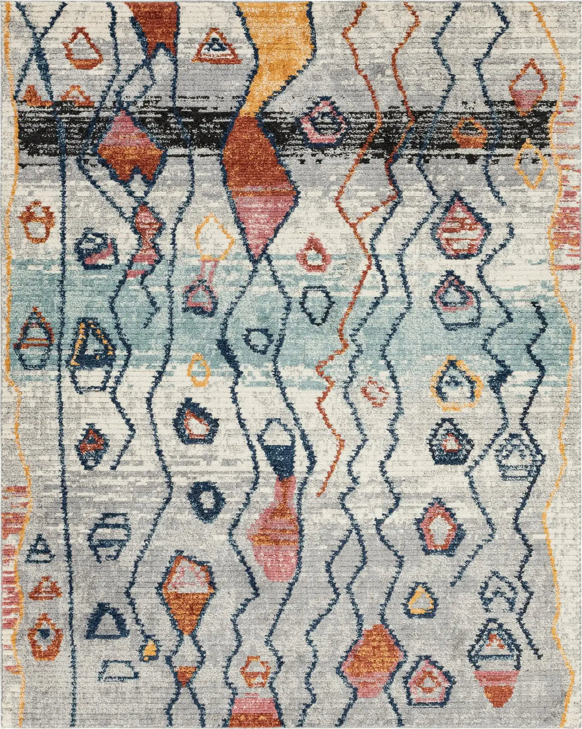 Rechteck Teppich Morocco in Mehrfarbig von Hadorn™ - Lifestyle Image
