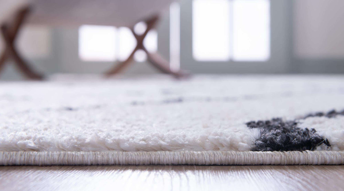 Rund Teppich Morocco in Beige von Hadorn™ - Lifestyle Image