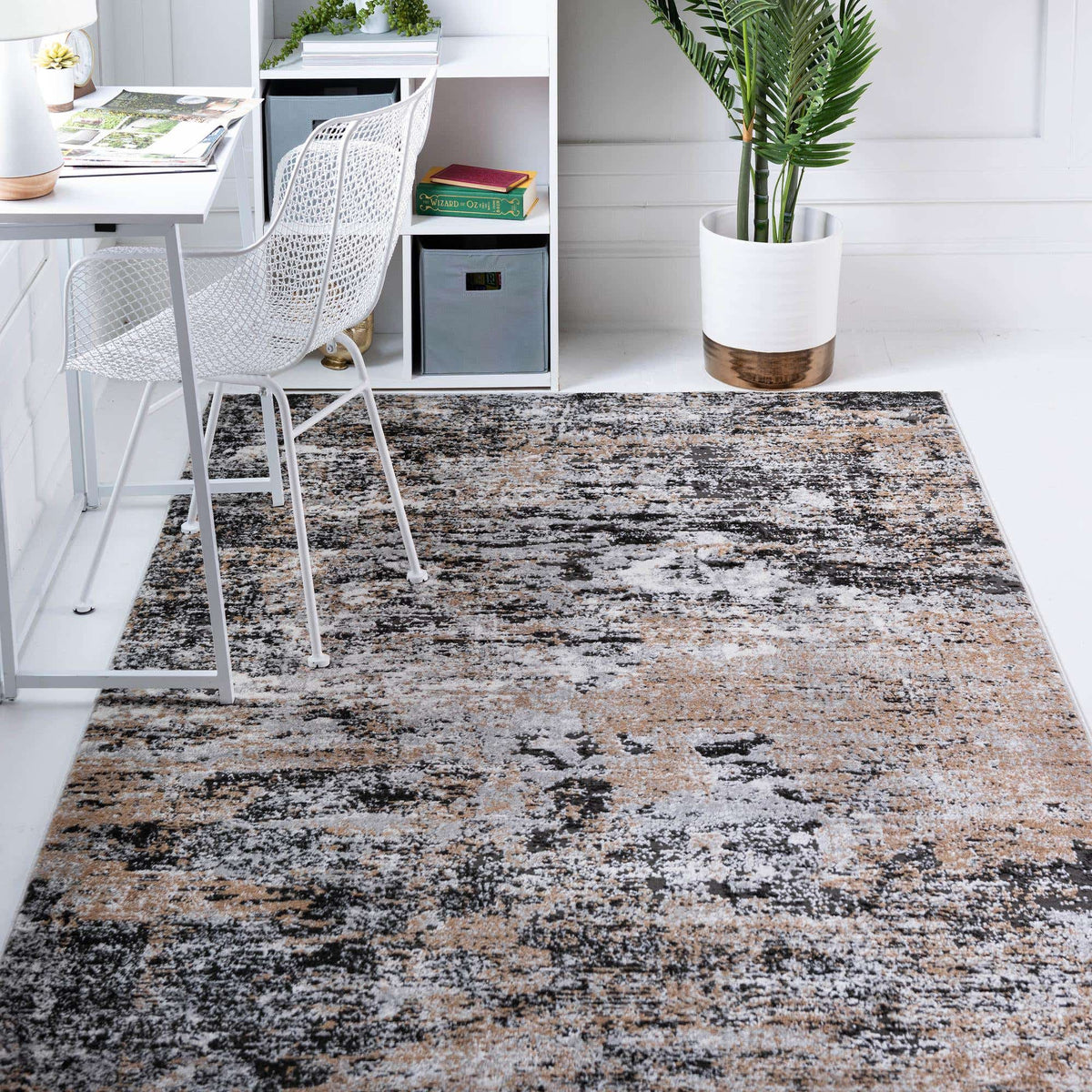 Rechteck Teppich Leipzig in Beige von Hadorn™ - Lifestyle Image