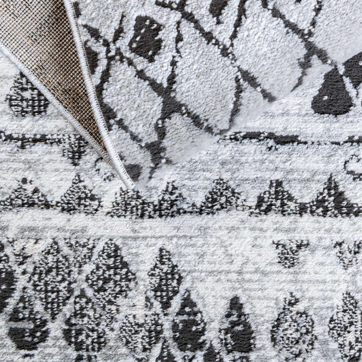 Rechteck Teppich Leipzig in Grau von Hadorn™ - Lifestyle Image