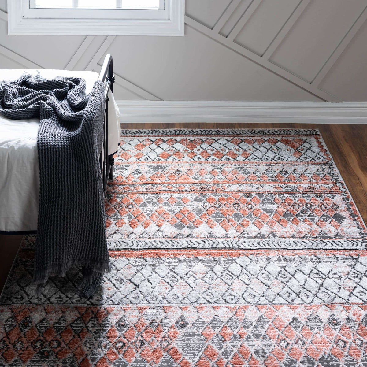 Rechteck Teppich Leipzig in Orange von Hadorn™ - Lifestyle Image