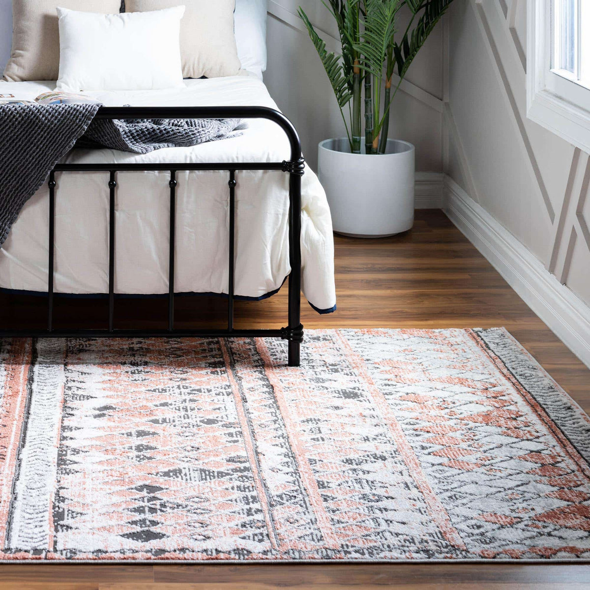 Rechteck Teppich Leipzig in Orange von Hadorn™ - Lifestyle Image