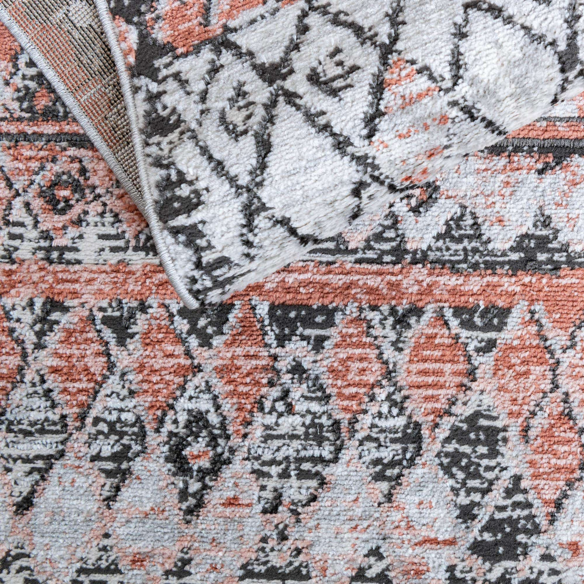 Rechteck Teppich Leipzig in Orange von Hadorn™ - Lifestyle Image