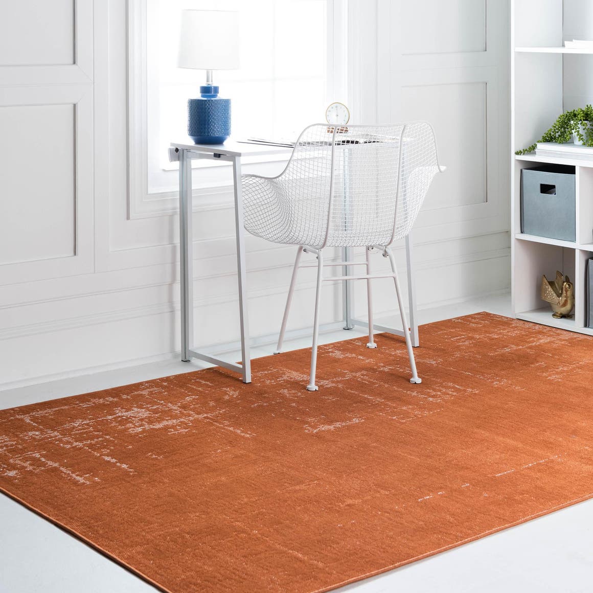 Rechteck Teppich Valencia in Orange von Hadorn™ - Lifestyle Image