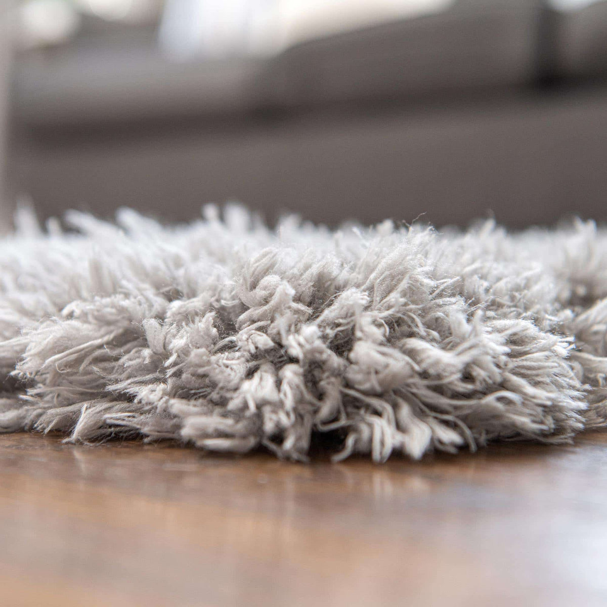 Läufer Hochflorteppich Infinity Shag in Grau von Hadorn™ - Lifestyle Image