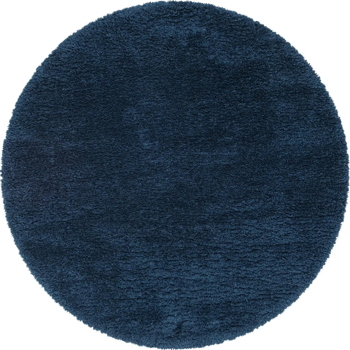 Rund Hochflorteppich Infinity Shag in Cobalt von Hadorn™ - Lifestyle Image