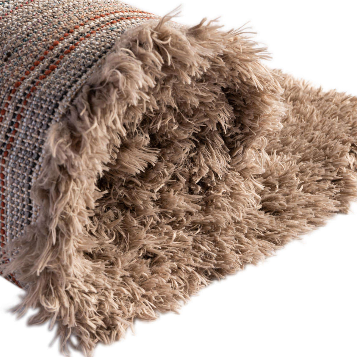 Rechteck Hochflorteppich Infinity Shag in Grau von Hadorn™ - Lifestyle Image