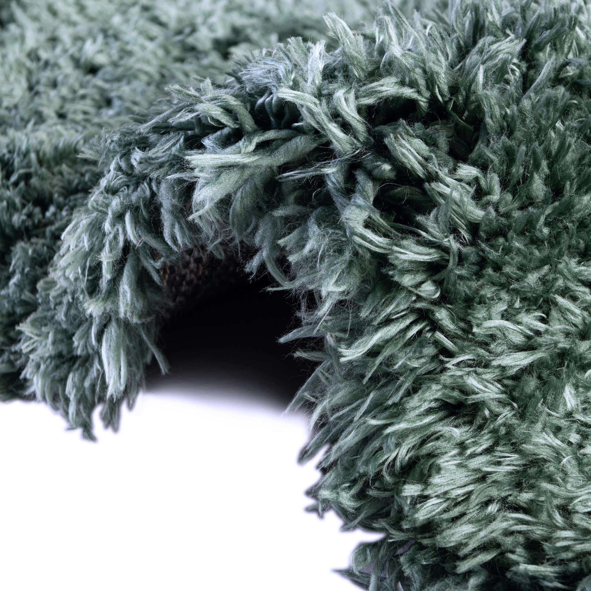 Rechteck Hochflorteppich Infinity Shag in Grün von Hadorn™ - Lifestyle Image