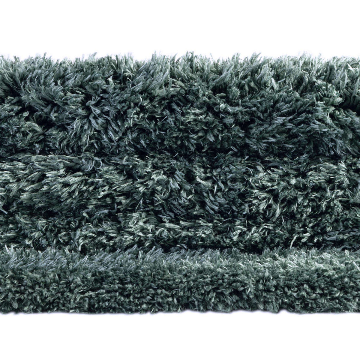 Rechteck Hochflorteppich Infinity Shag in Grün von Hadorn™ - Lifestyle Image