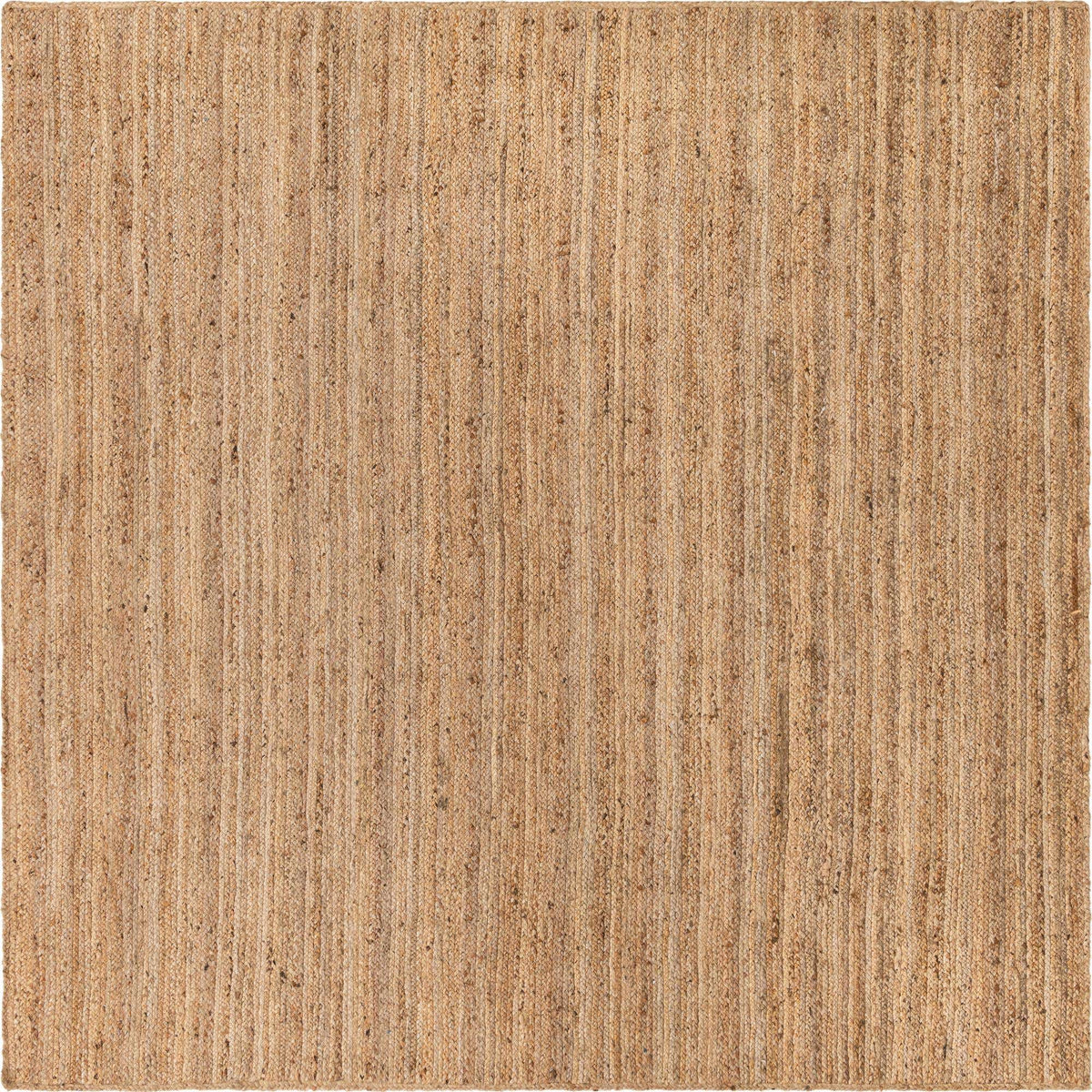 Quadratisch Teppich Braided Jute in Natürlich von Hadorn™ - Lifestyle Image