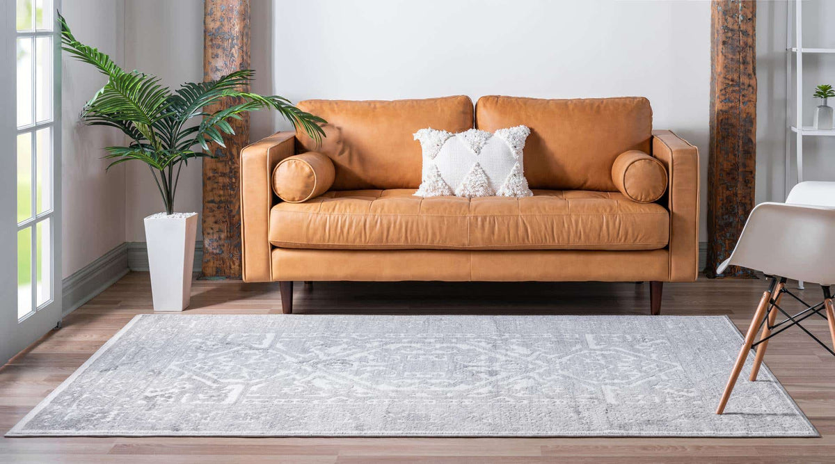 Rechteck Teppich Boston in Weiss von Hadorn™ - Lifestyle Image