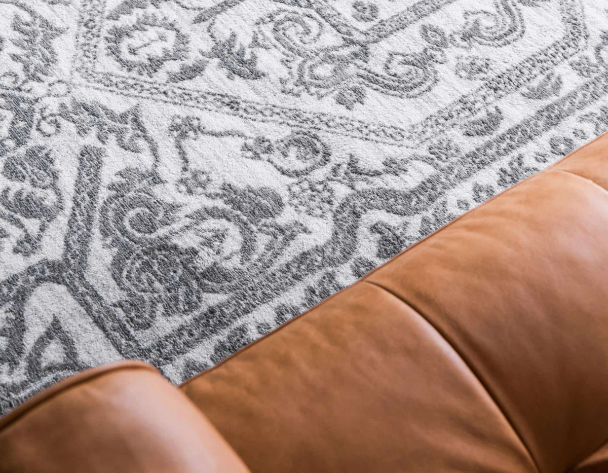 Rechteck Teppich Boston in Weiss von Hadorn™ - Lifestyle Image