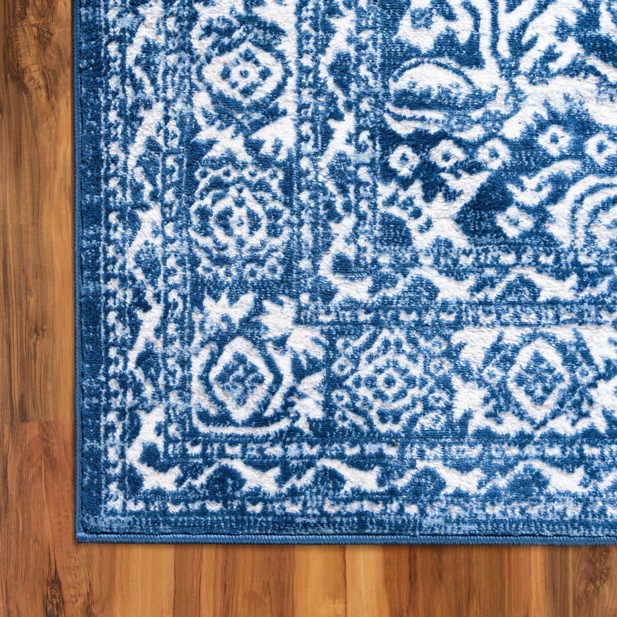 Läufer Teppich Boston in Blau von Hadorn™ - Lifestyle Image