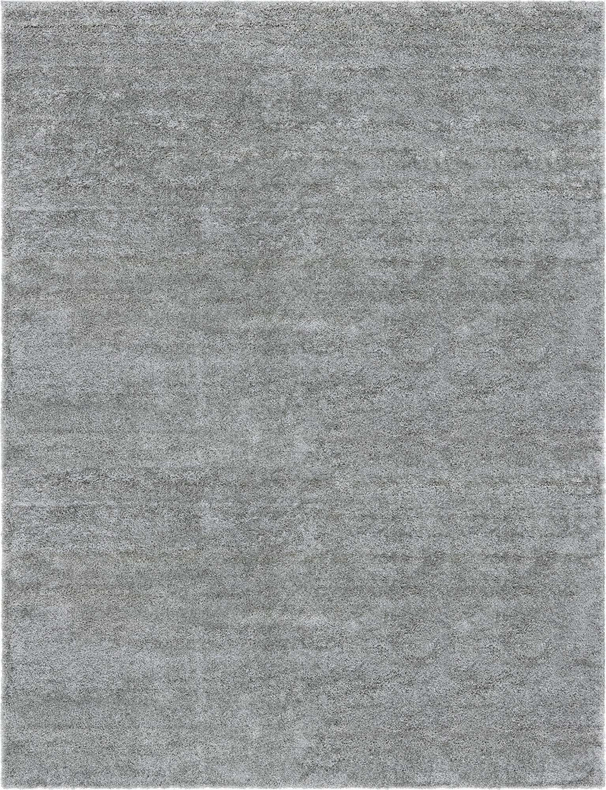 Rechteck Hochflorteppich Soft Solid Shag in Grau von Hadorn™ - Lifestyle Image