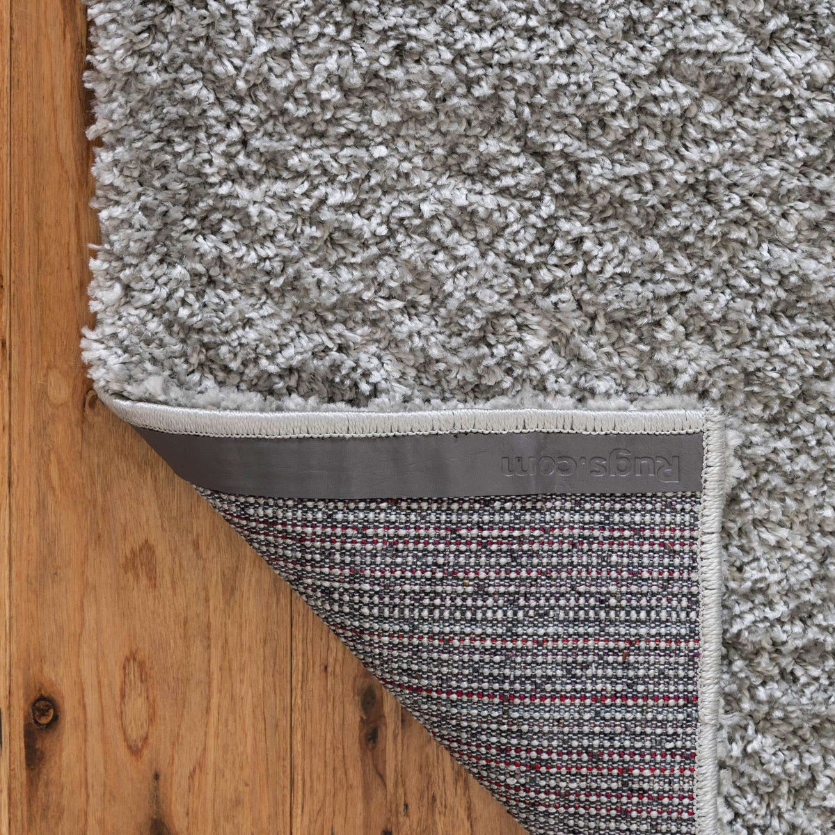 Rechteck Hochflorteppich Soft Solid Shag in Grau von Hadorn™ - Lifestyle Image