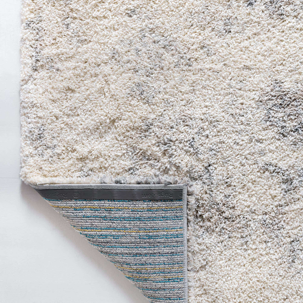 Rechteck Hochflorteppich Soft Touch Shag in Grau von Hadorn™ - Lifestyle Image