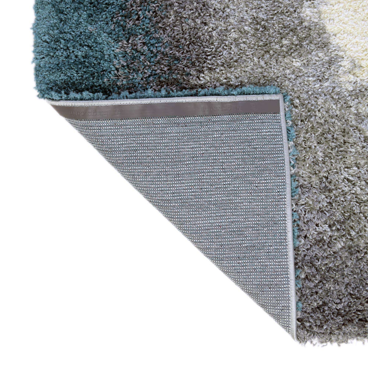 Rechteck Hochflorteppich Soft Touch Shag in Türkis von Hadorn™ - Lifestyle Image