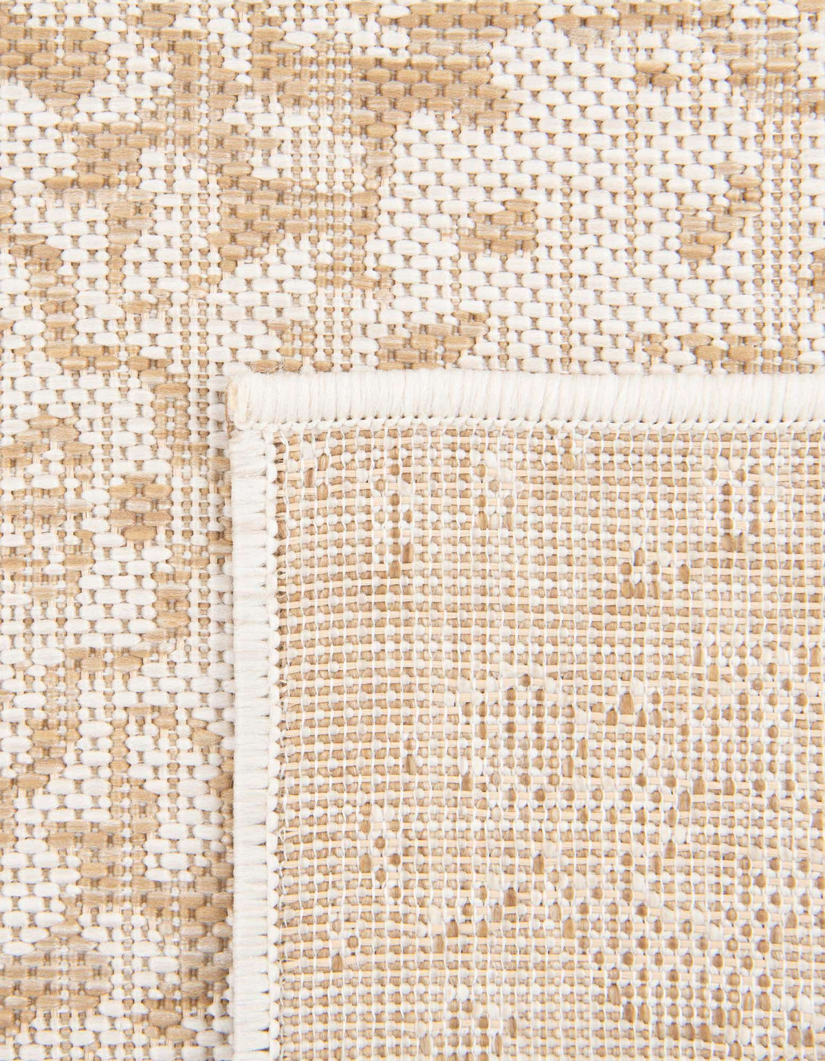 Rechteck Outdoor Teppich Jill Zarin Outdoor in Beige von Hadorn™ - Lifestyle Image